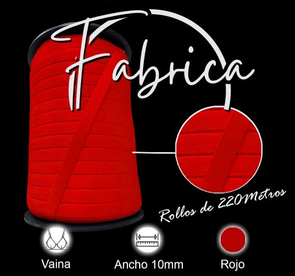 Producto - Vaina Roja 10mm (rollo)