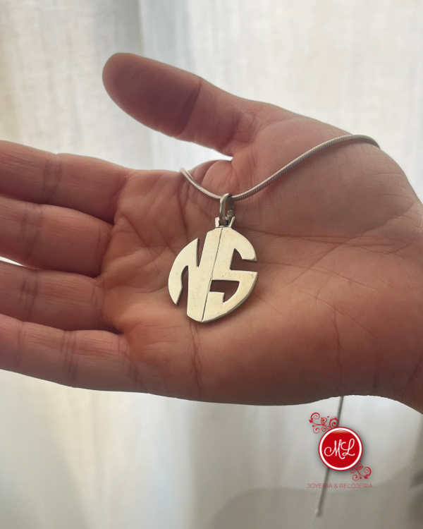 Producto - Dije 2 Iniciales Monograma