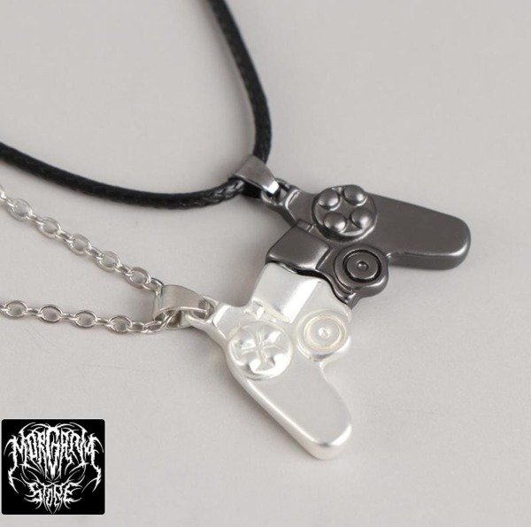 Producto - Collar Para Compartir Amor Amistad Joystick Con Imán