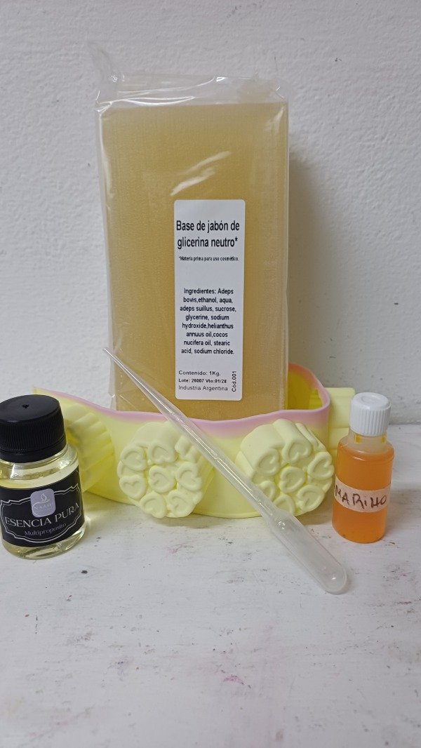 Producto - Kit inicial jabones (incluye instructivo)