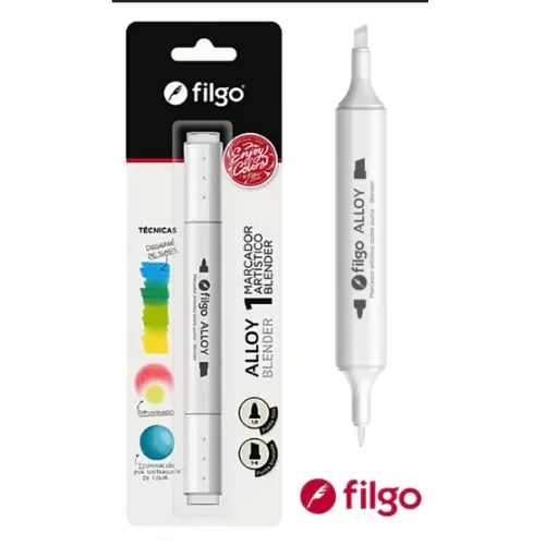 Producto - MARCADOR ARTISTICO FILGO ALLOY DOBLE PUNTA DIFUMINADOR