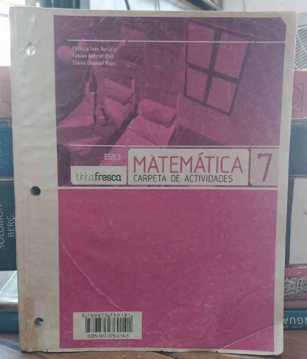 Producto - Matemática 7 carpeta de actividades AURUCIS DIAZ MAJIC