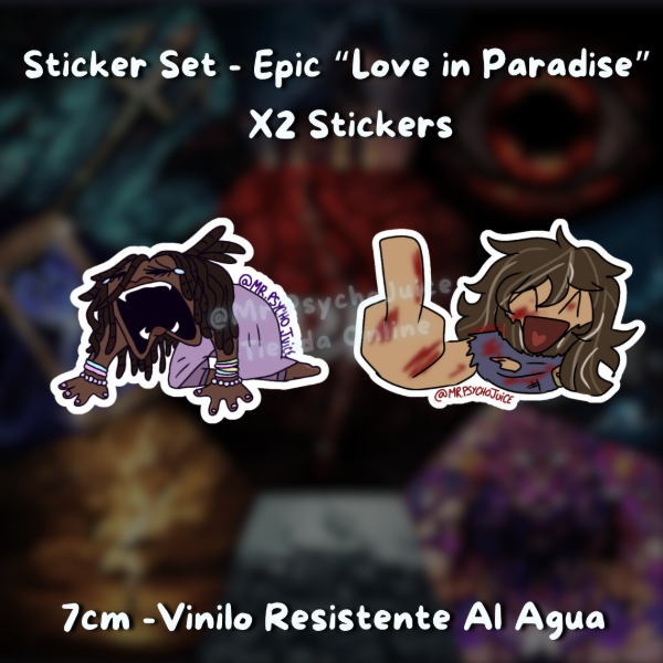Producto - Pack x2 Epic - " Love in Paradise"