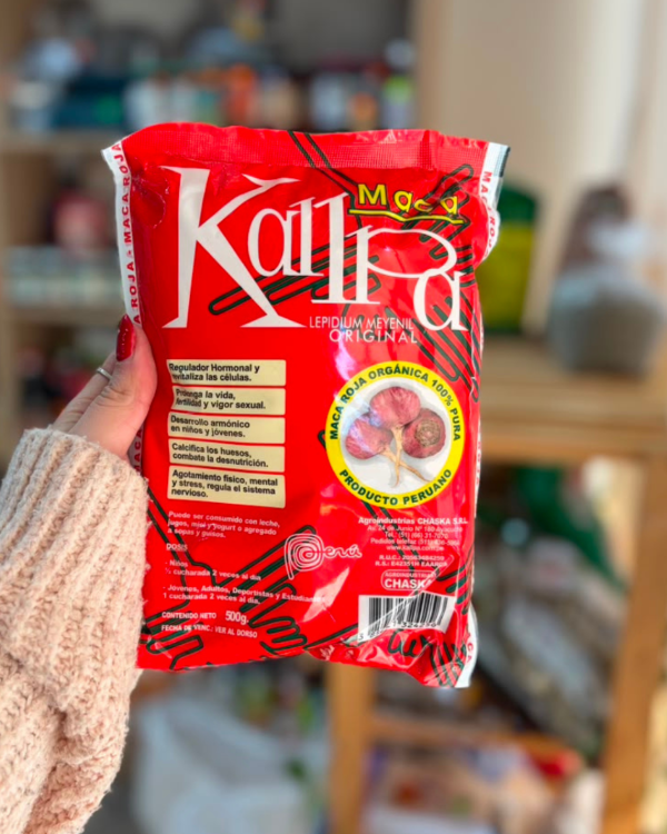 Producto - Maca Roja Kallpa x500g