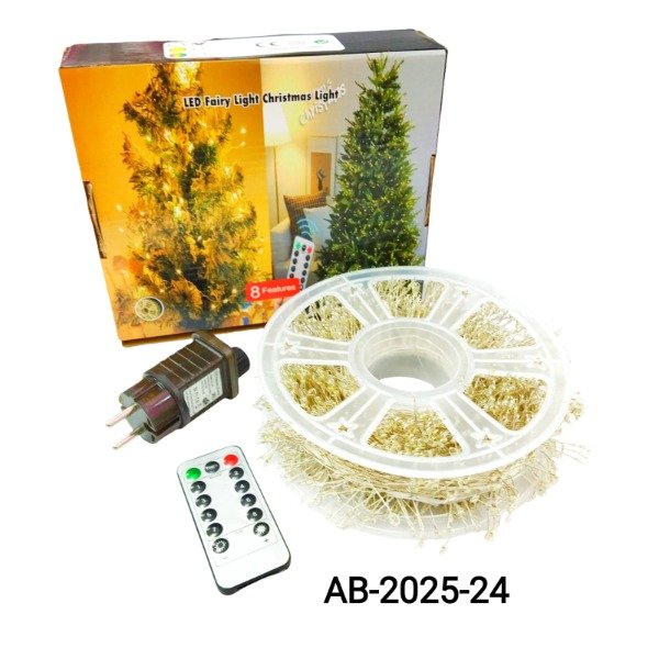 Producto - Luces alambre con control 50mts AB-2025-24