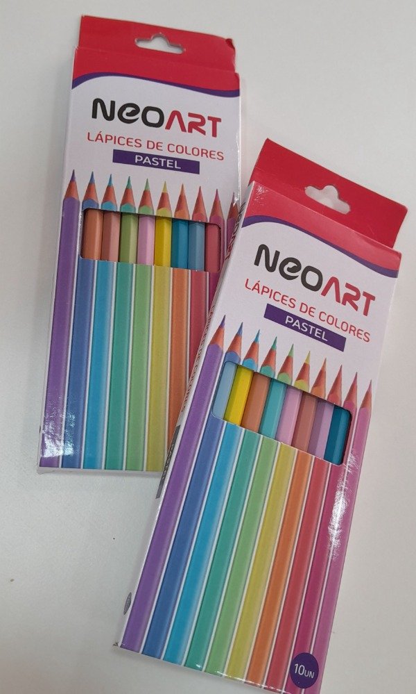 Producto - Lápices color Pastel Nro Art X 10 unid.