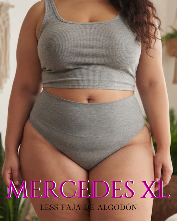 Producto - MERCEDES LESS FAJA TIRO ALTO DE ALGODÓN PREMIUM - 3