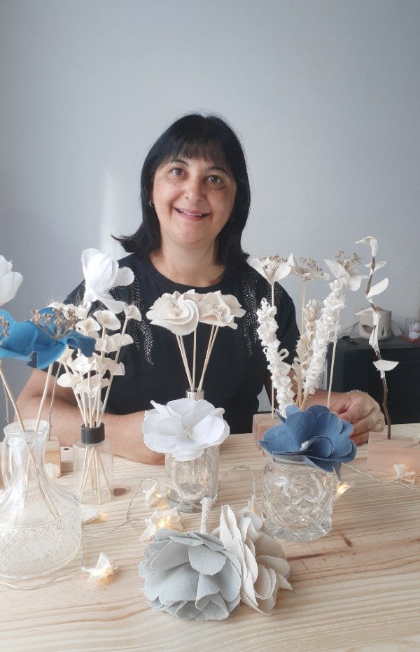 Producto - Curso Flores de Tela