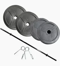 Producto - Kit de Barra con 15kg sin agarre