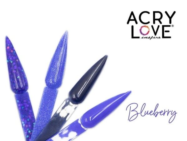 Producto - Coleccion Acrylove x4 Blueberry