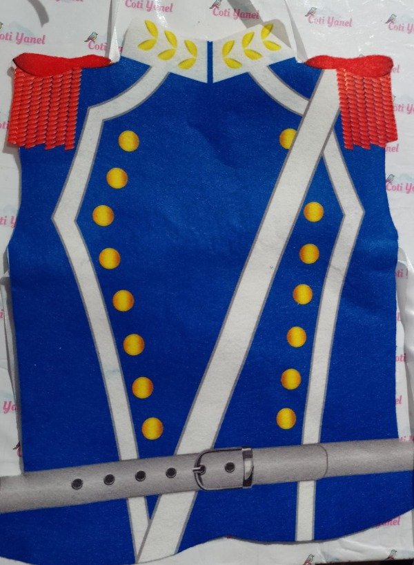 Producto - Pechera de tela GRANADERO