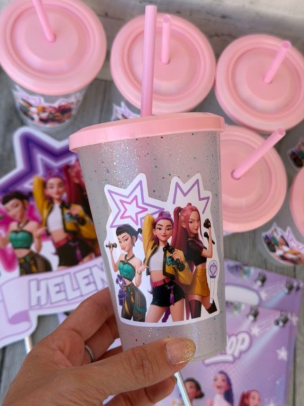 Producto - Vaso  Glitter  BENJA souvenirs pack x10 - 7
