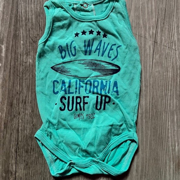 Producto - Body Músculosa Waves Verde 3M