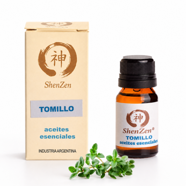 Producto - Aceite Esencial de Tomillo - Vitalidad, confianza y bienestar respiratorio
