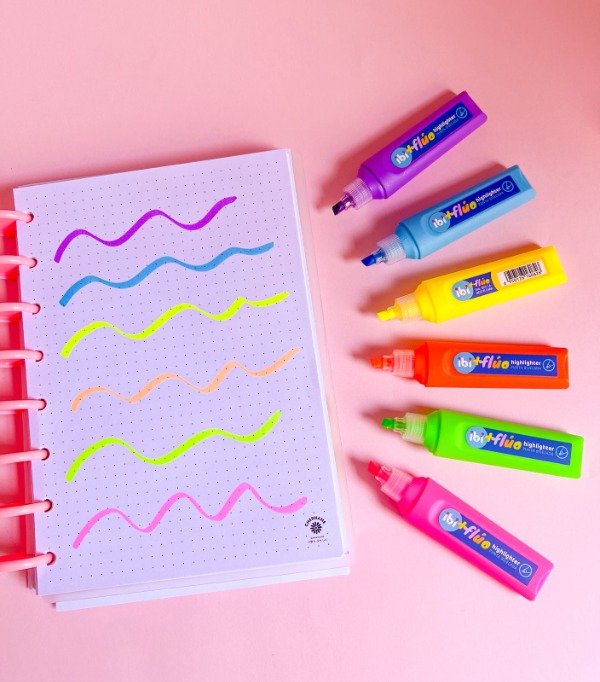 Producto - Resaltadores +Fluo pack x6un