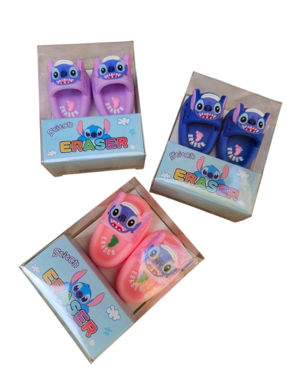 Producto - Gomas chanclas Stitch x 2