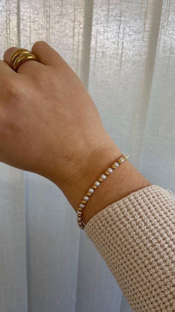 Producto - Pulsera capri dorada
