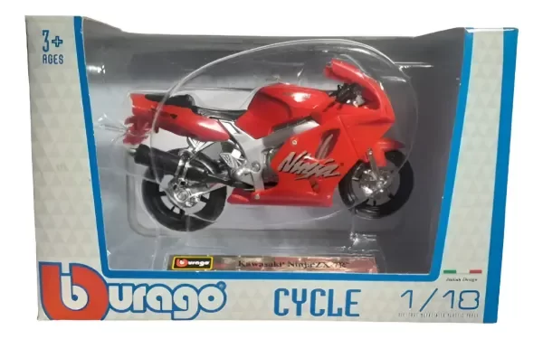 Producto - Bburago Kawasaki Ninja Zx 7r 1/18 - 0