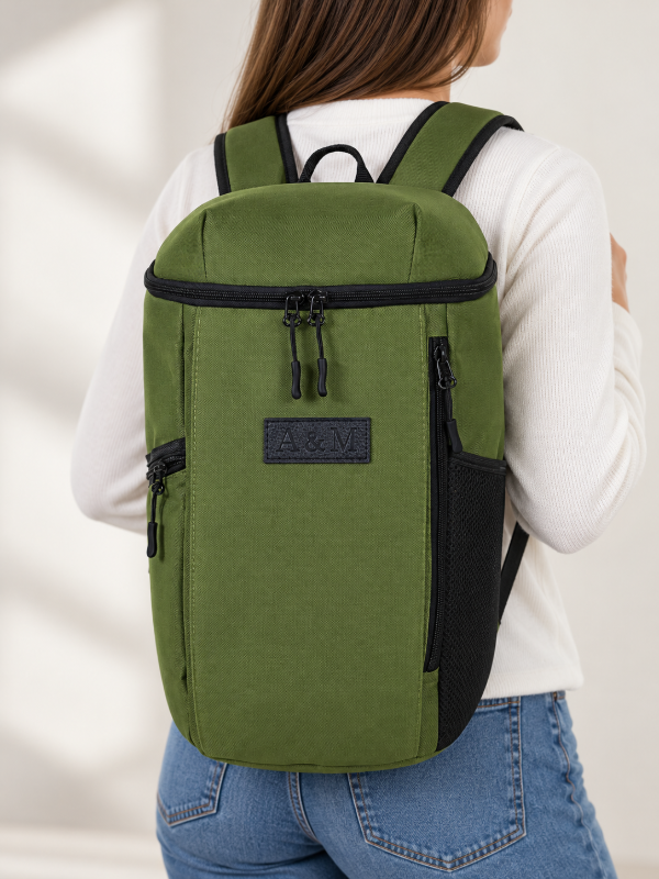 Producto - MOCHILA MATERA TERMICA CAMPING - VERDE MILITAR - 7