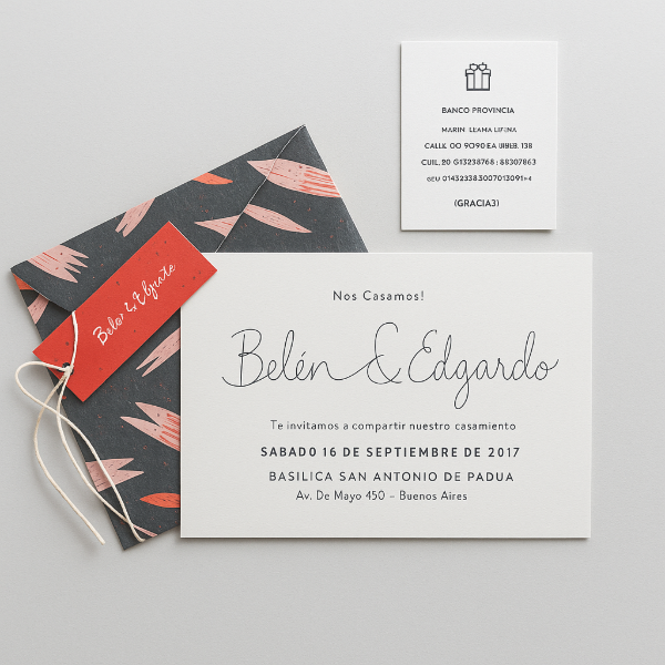 Producto - Invitación - Montparnasse