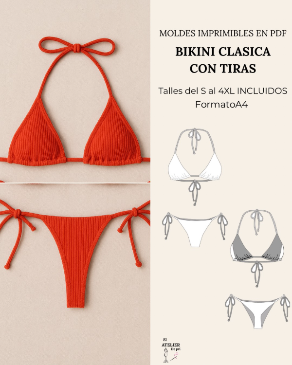 Producto - Bikini clásico tiras