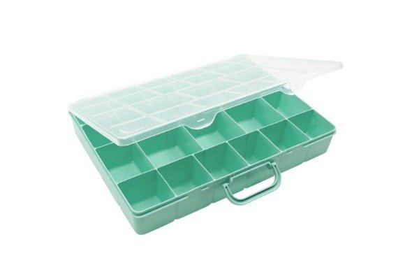 Producto - Maletín Organizador 23 divisiones Verde Claro