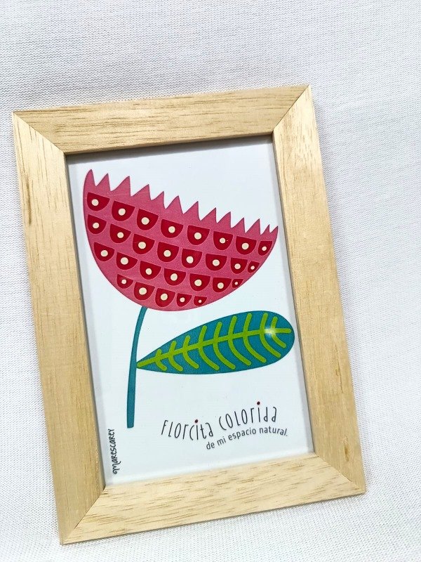 Producto - Cuadros "Gráficos" / Florcita colorida