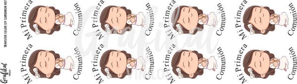 Producto - Transfer Color UV Comunión 007