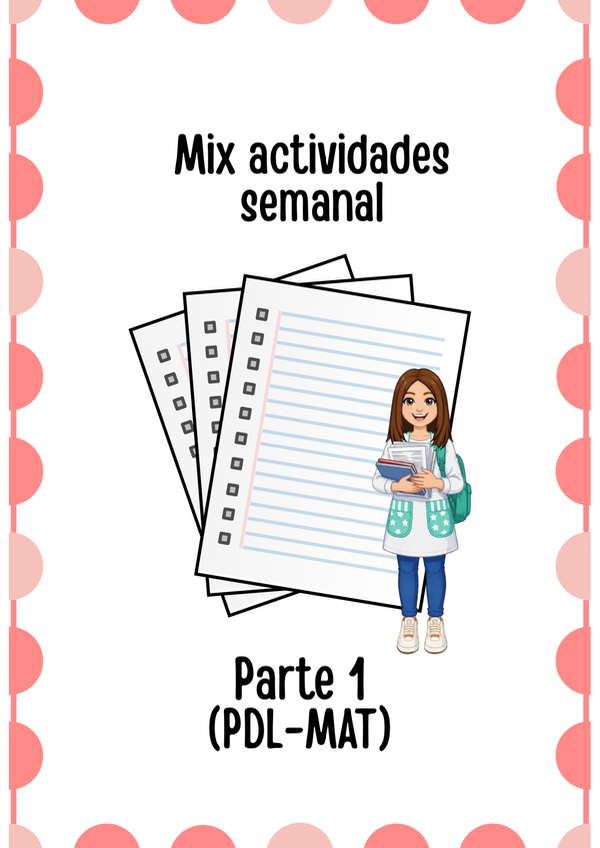 Producto - Mix de actividades semanal (Parte 1) - 0