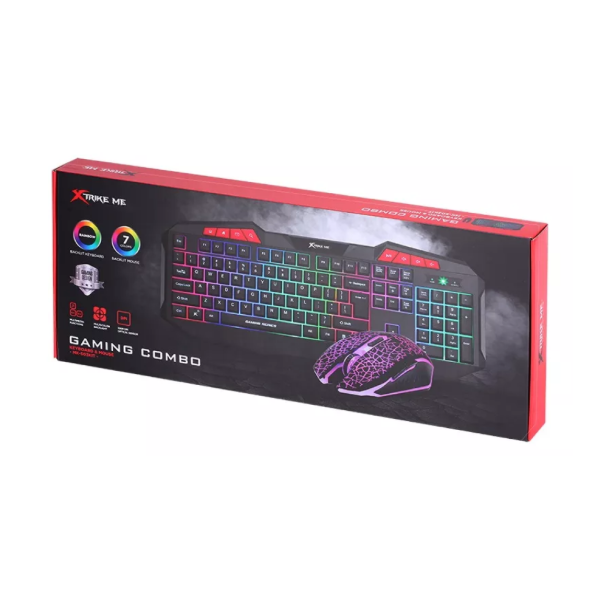 Producto - Combo gamer teclado + Mouse Luces 503