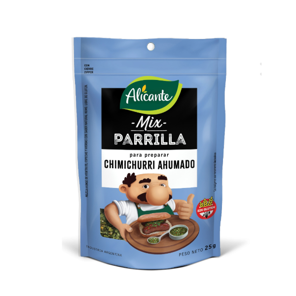 Producto - MIX PARRILLA CHIMICHURRI ALICANTE 12u x 25grs