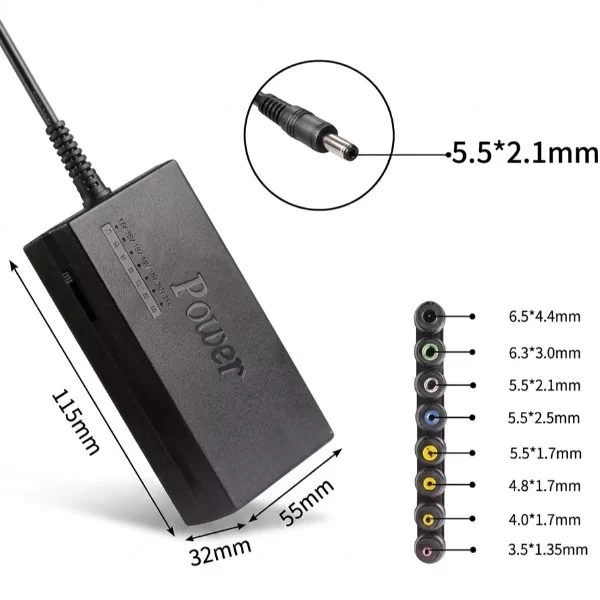 Producto - Cargador Notebook Universal con 9 pines 120w