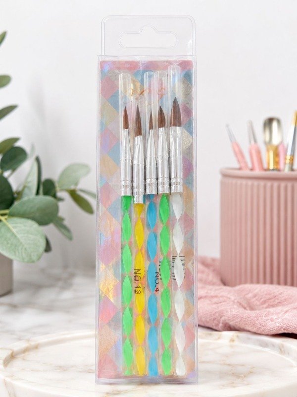 Producto - PINCEL ACRILICO CITY GIRL X 5