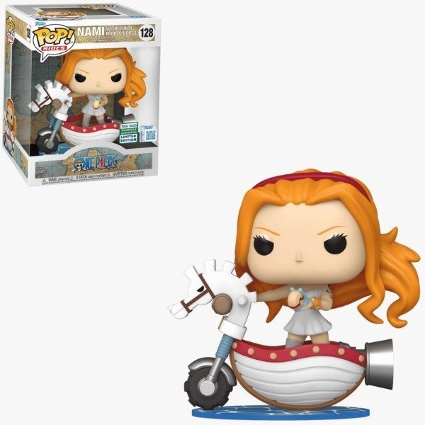 Producto - Funko Pop! Rides One Piece Nami with White Hobby Horse 128 Limited Edition
