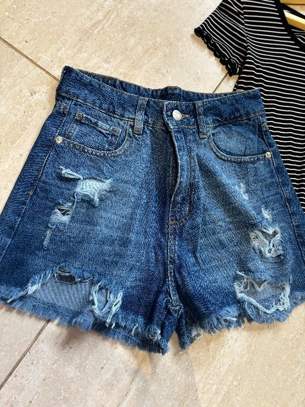 Producto - Short Denim Destroyed