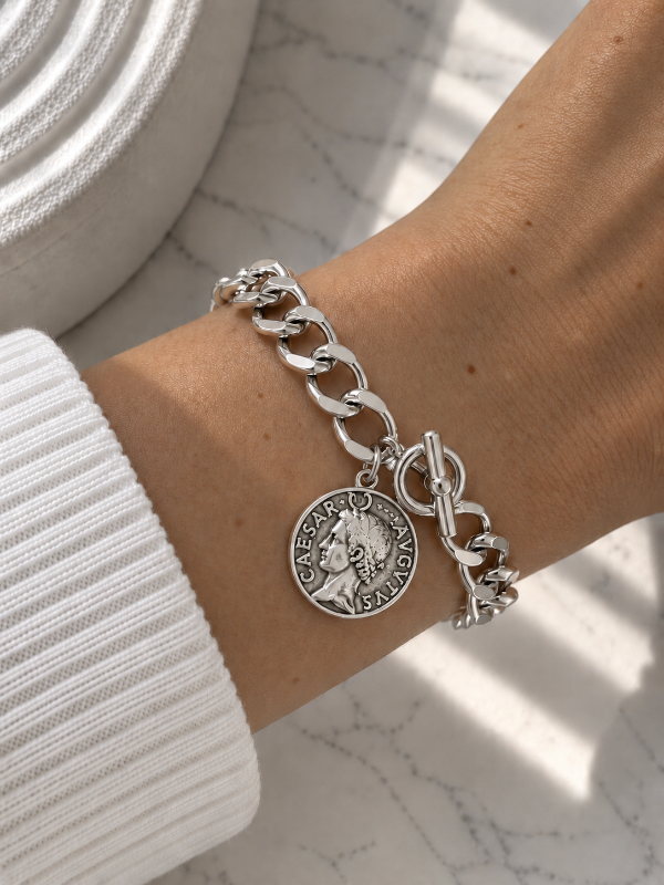 Producto - PULSERA TIPO VINTAGE MONEDA 1131 - 0