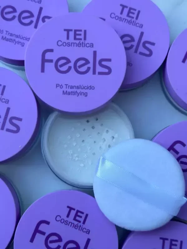 Producto - POLVO TRASLUCIDO FEELS - TEI - CAJA DE 12 UNIDADES