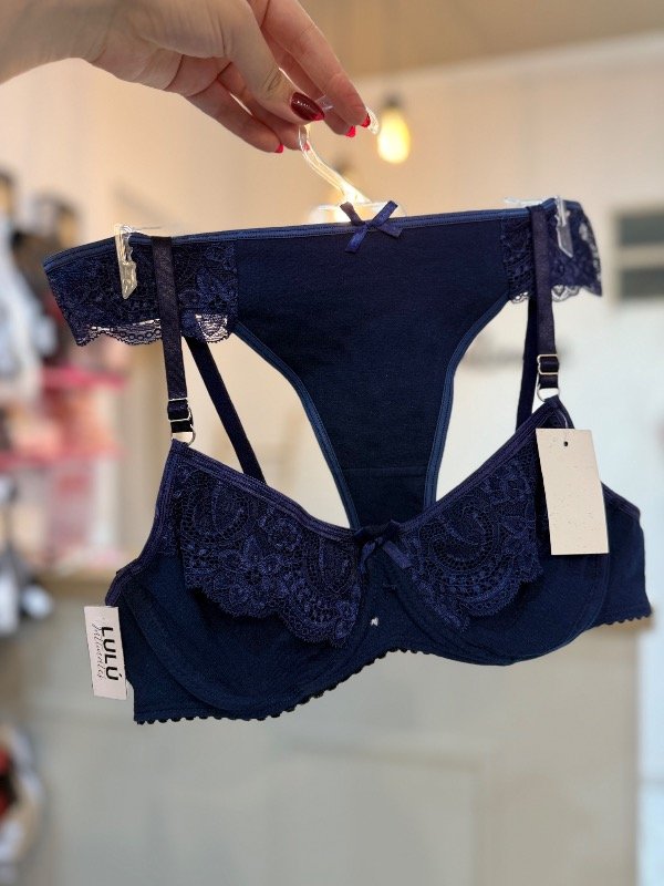 Producto - Cod. 214 - Conjunto algodón con encaje