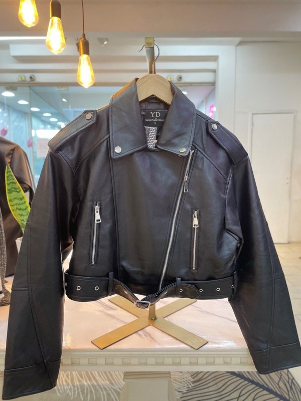 Producto - CAMPERA DE CUERO LUCIA  0308