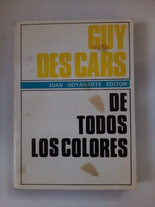Producto - De todos los coleroes - Guy Des Cars - Goyanarte 1968