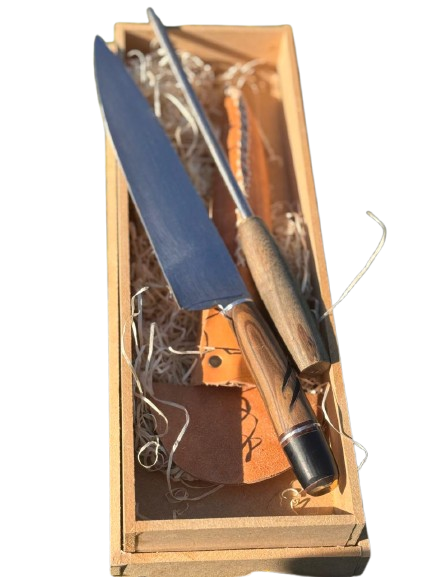 Producto - Cuchillo  Parrillero con Chaira y Vaina