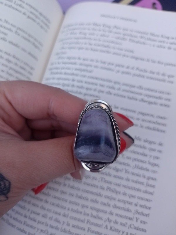 Producto - Anillo de Fluorita regulable