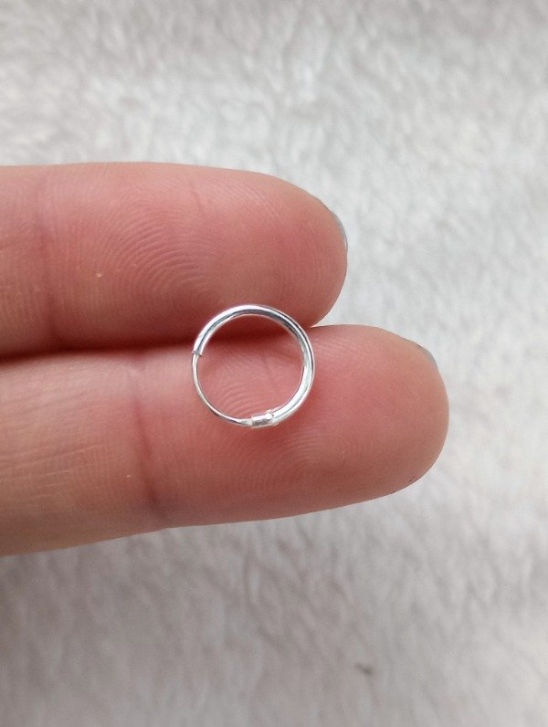 Producto - Argollitas Cubanas lisas 1cm (por unidad)