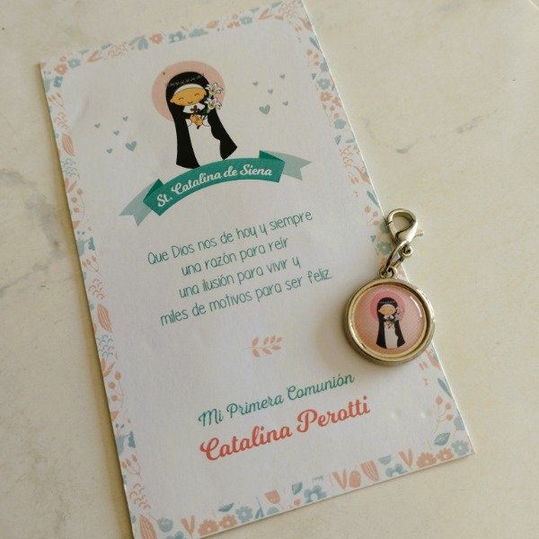 Producto - Diseño de Estampitas - Modelo Santa Catalina