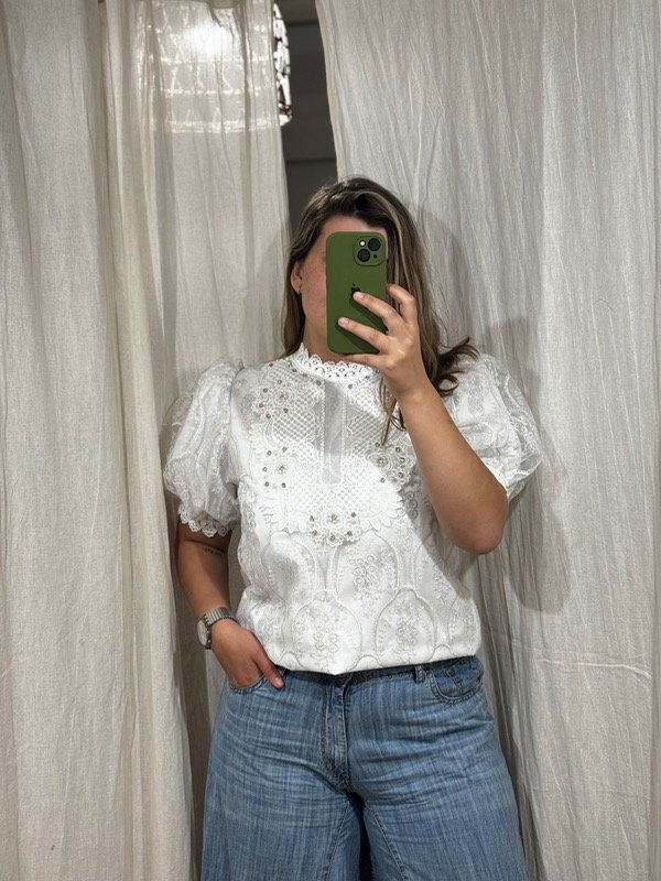 Producto - Blusa Indiana - blanca.