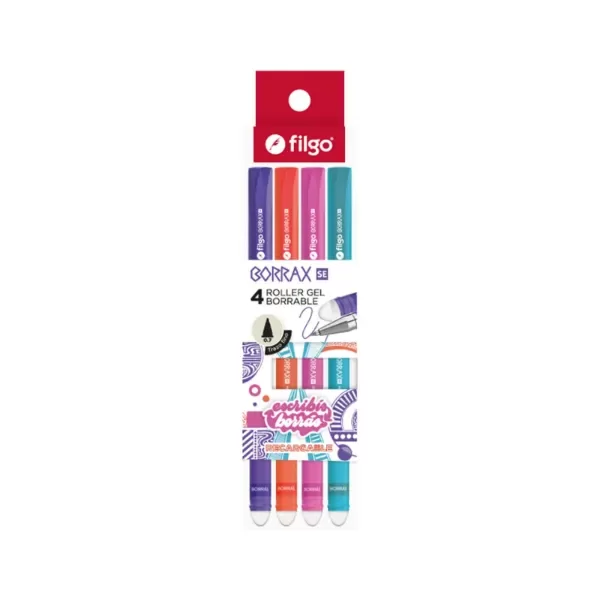 Producto - Roller gel borrable Borrax x4