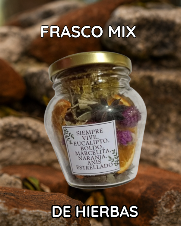Producto - Frasco Mix Tesoro Herbal
