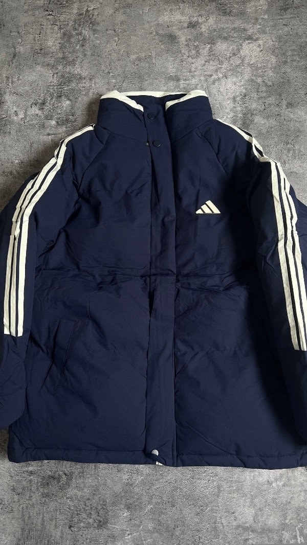 Producto - PUFFER 3 LINEAS AZUL