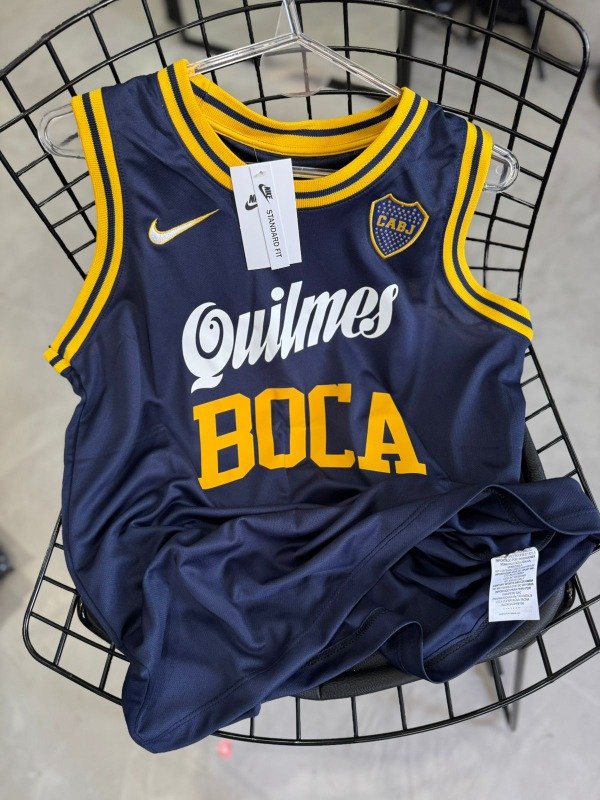 Producto - MUSCULOSA DE BASQUET RETRO DE BOCA