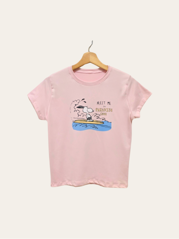 Producto - Remera Snoopy Surf estampada (soft con DTF) - 2